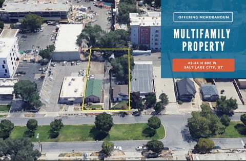Vacant Land For Sale - 44 N 800<br/> Salt Lake County, Salt Lake City, UT 84116