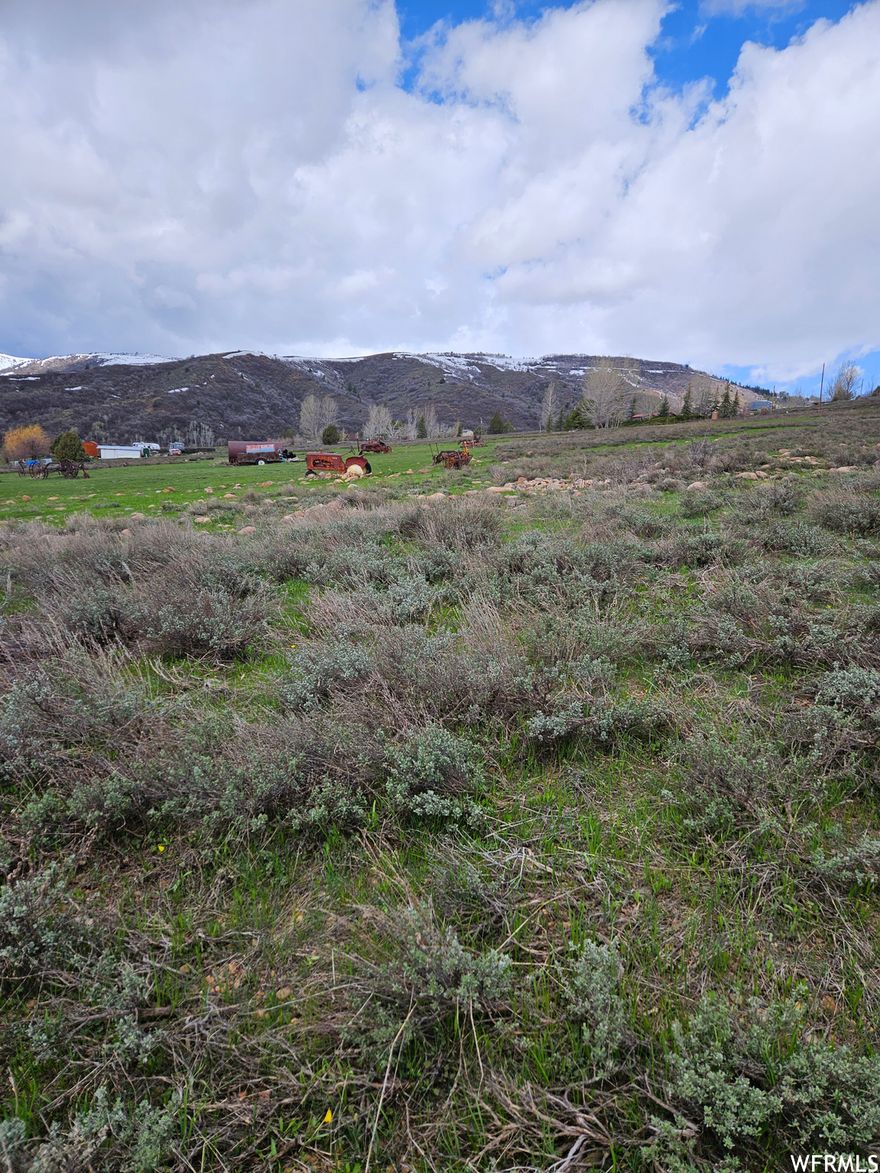 Quiet and stunning 2.34 - acres in the Evergreen Park near Huntsville, Utah. Nestled on the back side of the Wasatch Front, this area offers breathtaking views, rolling mountain landscape, and cool, breezy summers at nearly 7,000 feet elevation. Just 11 miles from Huntsville which is close to three ski resorts and also Pineview and Causey Reservoirs, and endless outdoor activities such as hiking, mountain biking, paddling, kayaking, RZR riding, and snowmobiling. Ideal for building a retreat outside the hustle and bustle, the lot features slightly sloped spots and requires a well and septic system. Enjoy the freedom of no HOA restrictions and Weber County guidelines. Embrace Utah's outdoor lifestyle with this incredible investment opportunity. Your own private Camping Spot with views in all directions. Just Bring the family, fur babies and friends for those lasting memories and weekend get away. Property has a power 2 poles installed on the property utility easement, just needs hooked up. Many different roads, for your summer fun and toys to ride for many miles. Just minutes from Causey Reservoir, South Fork River and Pine View Dam, for water sports, hiking, fishing and swimming and so much more. 3 Ski resorts for winter skiing, so much to offer. One (1) share of water included in the purchase price of the listing, can work with the Utah Division of water rights to start the process and dig you own private well. Seller is also selling lot 375 next lot over, buy both and expand your dreams. Access of the main road Evergreen is 2 blocks west of the property, Don't miss out on an opportunity of making your mountain dreams come true. Call for your private showing of your dream come true.