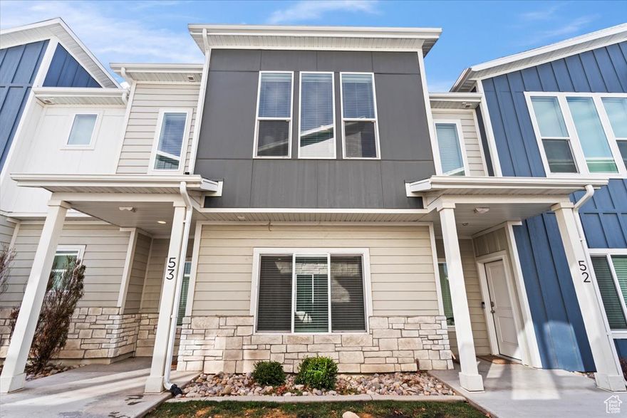 Short & Long Term Rentals Allowed! Welcome home to this modern 3-bedroom, 2.5-bath townhouse in the heart of North Ogden's Prominence Point community. Built for today's lifestyle, this home blends comfort, convenience, and amenities you won't find in a single-family home at this price point. Step inside to an open layout filled with natural light, a sleek kitchen with stainless steel appliances, and a spacious primary suite with a walk-in closet. A private 2-car garage adds security and storage, while energy-efficient systems help keep utility costs low. But the real value is outside your door: enjoy access to a clubhouse, fitness center, pickleball & basketball courts- all maintained by your HOA, along with landscaping and snow removal. That means more weekends spent enjoying life and less time doing chores. Located minutes from shopping, dining, and downtown Ogden, with mountain views and outdoor adventure. You will enjoy easy access to the North Shore Aquatic Center, numerous hiking trails and award-winning ski resorts; Snowbasin & Powder Mountain at your doorstep. This home is ideal for first-time buyers, professionals, downsizers, or investors.