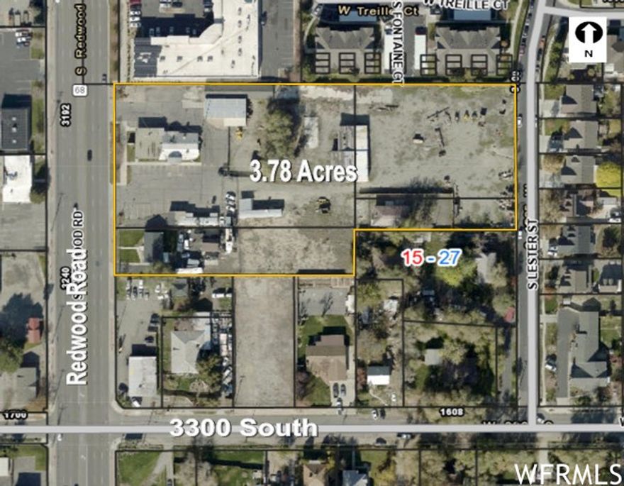 GREAT REDEVELOPMENT OPPORTUNITY. MULTIFAMILY/RETAIL/OFFICE. PLEASE SEE CONCEPT SITE PLANS. CONCEPT SITE PLAN 1:  .51 ACRE PAD WITH 32 TOWNHOME UNITS; CONCEPT SITE PLAN 2: .45 ACRE PAD AND .46 ACRE PAD WITH 28 TOWNHOME UNITS. UTA TRAX STATION WITHIN WALKING DISTANCE. WITHIN MINUTES OF I-215 AT 3500 SOUTH AND SR 201 REDWOOD ROAD. NEAR VALLEY FAIR MALL, RESTAURANTS AND RETAIL. ADDITIONAL TAX ID NUMBERS: 15-27-401-005, 15-27-401-014, AND 15-27-401-015. OPTION TO EXCLUDE THE BETO'S PARCEL FOR A TOTAL SALE PRICE OF $3,000,000.  BETO'S LED: 11/1/2024 WITH 2 FIVE YEAR OPTIONS.