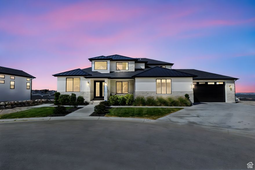 Luxury Living with  Multigenerational Space & Panoramic Views  Discover this 5,909 sq. ft. estate in Herriman, blending elegant design, modern upgrades, and built-in income potential. Featuring 7 bedrooms, 5 bathrooms, and flexible living spaces, this home offers both lifestyle and financial versatility.  Highlights include a chef's kitchen with a massive quartz island, vaulted ceilings, three fireplaces, and a spa-like primary suite with oversized walk-in closet. Entertainment is effortless with a private theater, home gym, smart lighting, and a 23' x 12' covered deck. Set on nearly half an acre with custom rock walls, RV pad, and breathtaking Salt Lake Valley and mountain views, the yard is future-ready for a pool, sports court, or custom retreat.  Added value comes with an assumable 2.625% mortgage, saving buyers hundreds of thousands compared to today's rates.  This is more than a home - it's a lifestyle investment with unmatched versatility.