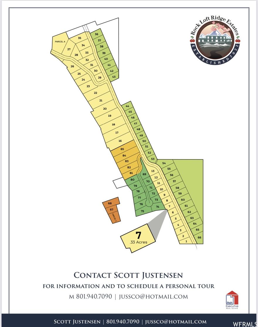 Rock Loft Ridge Estates offers .3 to 1.23 acre view lots.  This particular lot is .33 acre and has unobstructed views to the west and mountain views across the street to the east.  Access to hiking trails, Bair Canyon,some lots back Forest Service, beautiful custom home neighborhood and hard to find east side view lots this size.  20 Minutes to downtown SLC, and airport, 10 min to Station Park.  These won't last. There are other lots available in development as well.  Ask listing agent for details.