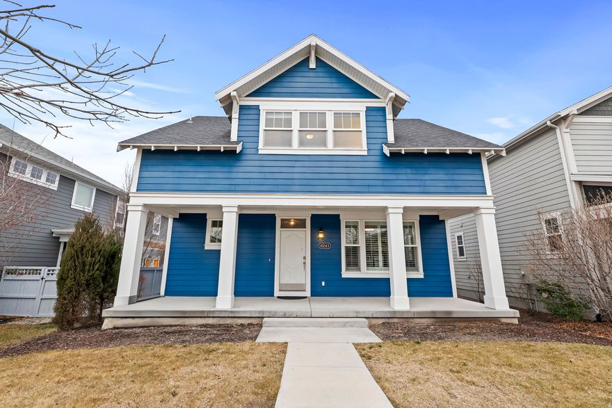 Beautiful rambler located in the highly desirable Daybreak community, offering 5 bedrooms, 3.5 bathrooms, and 3,346 square feet of thoughtfully designed living space. The bright white kitchen serves as the heart of the home, complemented by abundant natural light and an open, welcoming layout. The spacious primary suite features vaulted ceilings and a relaxing atmosphere, creating the perfect retreat. A fully finished basement provides additional living and entertaining space, ideal for gatherings or quiet evenings at home. Outside, enjoy a low-maintenance backyard with a comfortable seating area, perfect for relaxing and enjoying the beautiful surroundings.