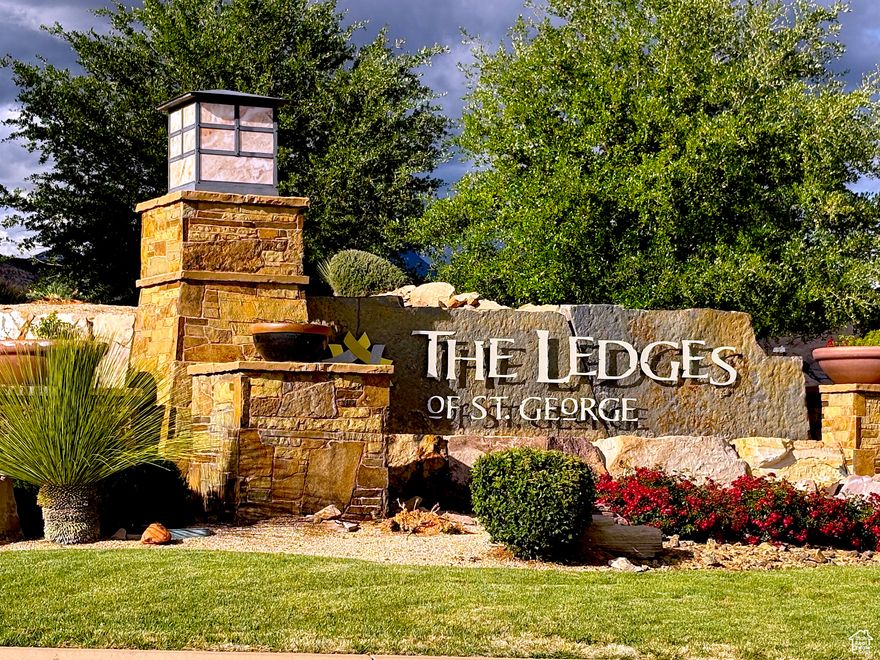 14.05-acre development parcel, zoned PD-R. Located inside the West Gate at The Ledges of St. George and part of the Master Plan. Contact agent for more information and access to see the property.