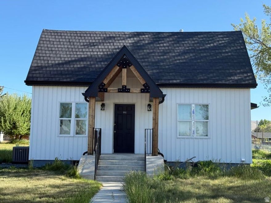 Welcome to this charming single-family home, originally built in 1920 and thoughtfully remodeled to combine vintage character with modern updates. Offering approximately 840 square feet of comfortable living space, the residence sits on a spacious 0.53-acre lot, providing ample outdoor area for relaxation and recreation. The home features a partially finished basement, ideal for additional living or storage needs. Its timeless architecture and recent updates make it a cozy and inviting place to call home.