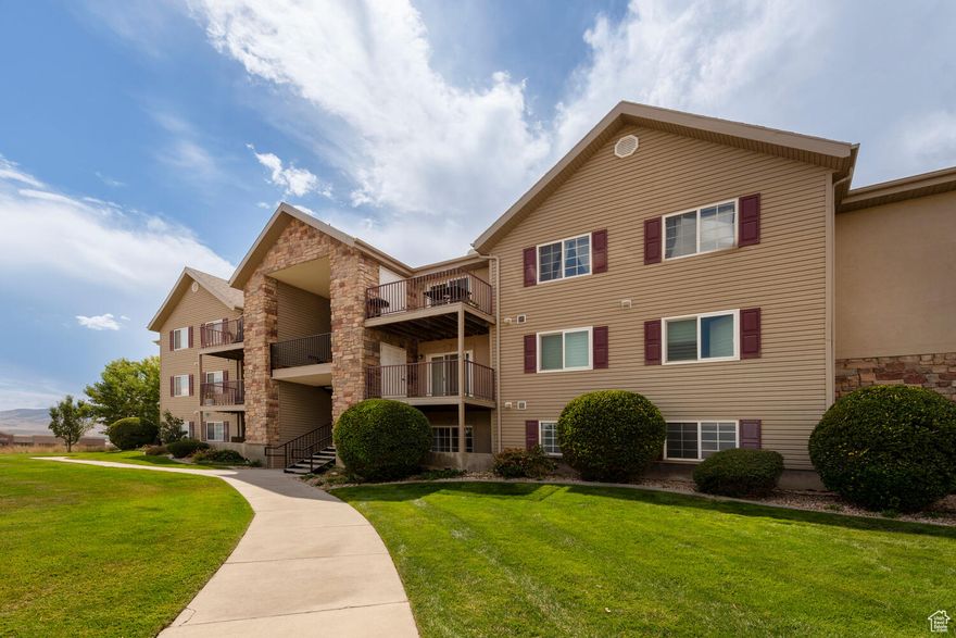 Immaculate Move-in Ready 3-Bedroom Condo in Saratoga Springs.  Don't miss this beautifully updated 3-bedroom, 2-bath main floor condo, perfectly located near Saratoga Springs shopping, dining, city parks, walking and bike trails, lake recreation, and major transportation routes!  Features you'll love include: ground floor unit for easy access & convenience; new carpet, stunning hardwood, and LVP flooring throughout; fresh paint and modern fixtures for a stylish, move-in-ready feel; spacious oversized  garage - rare find for condo giving you more than enough storage not to mention an additional patio storage shed; open-concept living with abundant natural light; primary suite with private bath/walk-in shower and ample walk-in closet space.   Enjoy the perfect combination of comfort, convenience, style, and location - all you need to do is move in and start living!  Don't wait - this one won't last long!  Square footage figures are provided as a courtesy estimate only and were obtained from county records.  Buyer is advised to obtain an independent measurement.