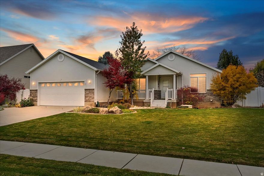 One owner home that has been exceptionally well taken care of and maintained.  Great indoor and outdoor space.  Home has been updated with paint and flooring.  This home has character with bay windows and landscaped yard. Master bath has built in dresser in closet and separate tub and shower.  There is a separate exterior entrance with cement walkway for future mother-in-law or accessory apartment. There are two family rooms, and each one has a fireplace. Deck off the kitchen is covered.  New water heater 2024 and new furnace 12/2022