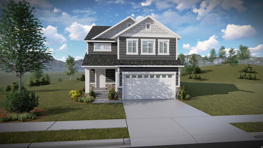 Get ready to love your new single-family home in beautiful Harmony Ridge! Spacious, comfortable, and designed with you in mind, this home offers everything you deserve. Nestled near the stunning Spanish Fork Canyon, enjoy breathtaking views and fantastic amenities like a clubhouse, gym, sparkling pool, parks, and pickleball courts. Ready to see it for yourself? Reach out today to get more info or schedule your visit. Your dream home awaits! (Nicole Floorplan, Lot 619)