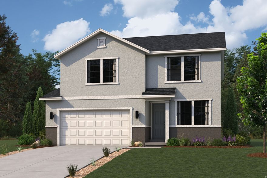 Looking for a stylish two-story plan? You've found it with the Nightingale plan at Residences at Pinnacles Estates!  The entry of this inviting home leads past a private study and back into a sunlit, open-concept layout. A well-equipped kitchen with an island and a walk-in pantry flows seamlessly into a dining area and a great room, making the plan ideal for entertaining. The primary suite is secluded on the second level,  showcasing a large walk-in closet and a deluxe attached bath: three secondary bedrooms, each with a walk-in closet. 9ft ceiling in the basement and main floor.