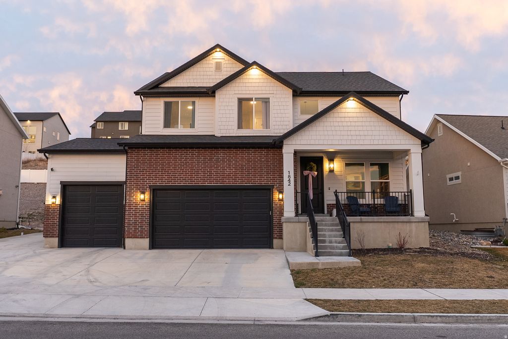 Photo of 1842 W WOODLAND RD, Saratoga Springs, UT 84045 (MLS # 2152962)