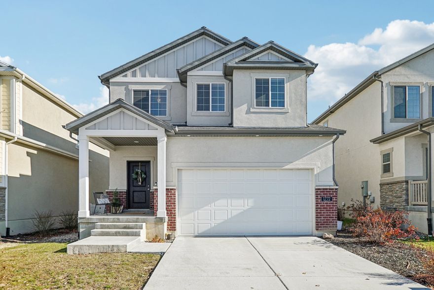 Welcome home to this charming two-story residence nestled in a wonderful neighborhood. Featuring 3 bedrooms and 2.5 bathrooms, this home offers a thoughtful layout with comfortable living spaces perfect for both everyday life and entertaining. The main level provides an inviting flow between living, dining, and kitchen areas, while the upper level offers well-sized bedrooms, including a spacious primary suite. An unfinished basement presents endless possibilities-create additional living space, a home gym, or keep it as abundant storage. Enjoy the sense of community, nearby parks, and quiet streets that make this neighborhood ideal. This home is a wonderful opportunity to grow, personalize, and make lasting memories.  Square footage figures are provided as a courtesy estimate only and were obtained from Public  Records.  Buyer is advised to obtain an independent measurement.