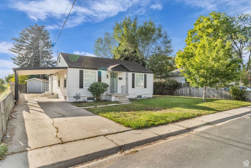 Come see this charming 4 bed/2 bath home in American Fork!!  Nicely updated throughout, private backyard, close to restaurants, parks and schools.  You'll love the open kitchen, two large living spaces and a backyard shed for storage.  All appliances included!  Easy freeway access.  Contact agent for a private showing today!  Square footage figures are provided as a courtesy estimate only and were obtained from county records.  Buyer is advised to obtain an independent measurement.  Buyer/buyer's agent to verify all.