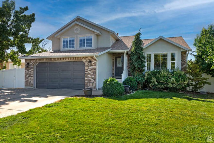 Welcome to your new home. This beautiful 5BR 3.5 bath home is turnkey ready and is waiting for your personal touch. It has a large open kitchen with white cabinets, granite countertops, and a pantry. Entertain guests in your living room or family room with a cozy fireplace for cold winter nights. The primary suite has a vaulted ceiling, walk in closet, and a full shower and tub. Check out the finished "crawl space area". It makes a fun playroom for kids or a finished storage room. It's in a quiet neighborhood and close to shopping, restaurants, a hospital, and many other services. Come check it out and make it your's .   Square footage figures are provided as a courtesy estimate only and were obtained from county records.  Buyer is advised to obtain an independent measurement.