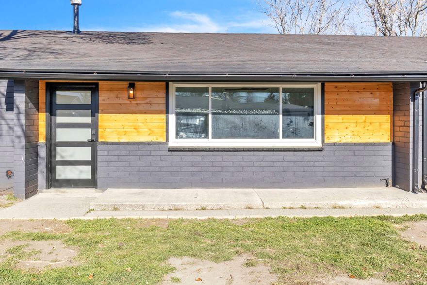 Beautifully renovated Kearns home ideal for larger families or house-hacking! The main home features 3 bedrooms, 2 bathrooms, fireplace, kitchen, dining and laundry. Attached ADU with separate entrance includes its own bedroom, bathroom, kitchen, and washer/dryer hookups. Brand new HVAC, great location near Bangerter, and completely move-in ready.