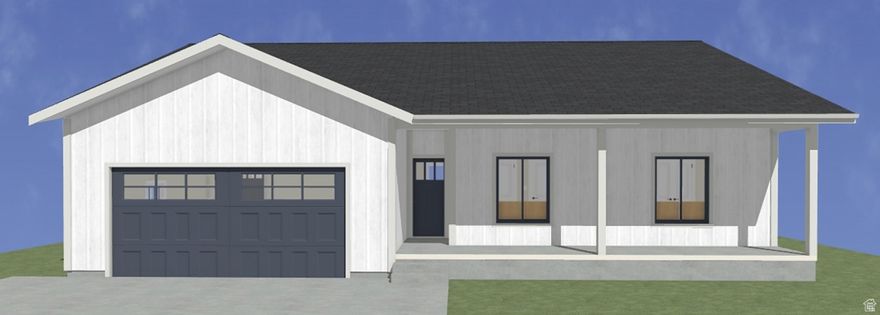 Brand New Home on Over Half an Acre! Step into this beautifully crafted new construction home featuring vaulted ceilings, tall windows, and a spacious open layout. Enjoy solid surface countertops, a large kitchen island, and an attached 2-car garage. The unfinished basement offers endless potential for added living space. All of this sits on a generous lot over half an acre-plenty of room to relax, play, or build your dream backyard. Don't miss this one!