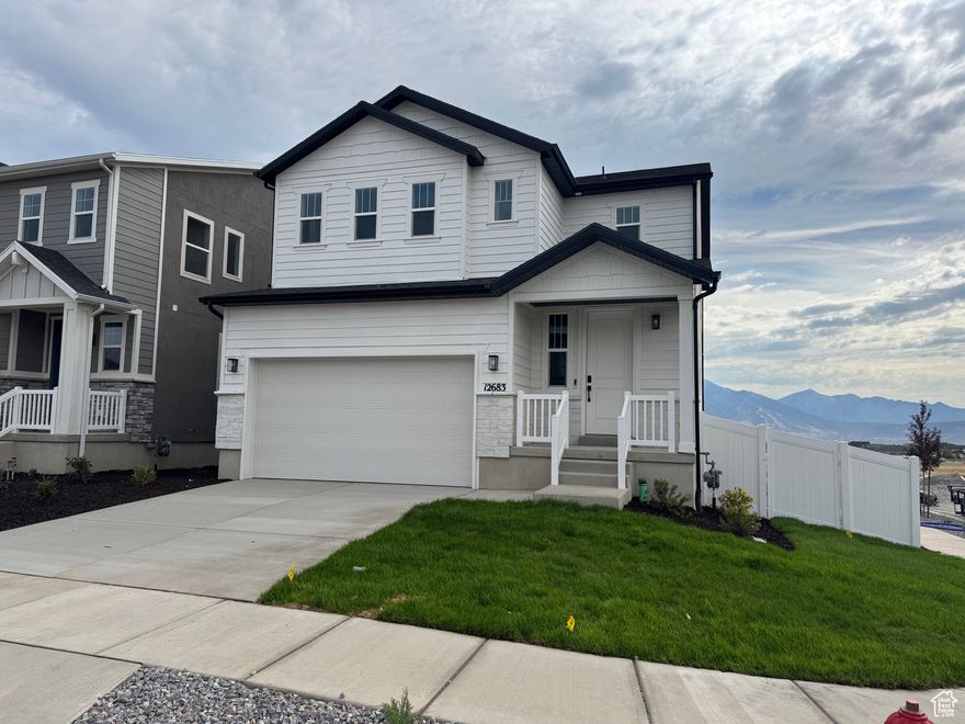 ***MOVE IN READY HOME***LIMITED TIME OFFER***FREE FINISHED BASEMENT ON THE NEXT TWO HOMES & 4% FLEX FUNDS FOR RATE BUY DOWN AND/CLOSING COSTS OR SPECIAL FINANCING AVAILABLE by contracting on this home today and qualify for a 3.99% FHA/VA fixed rate or 4.875% Conv 30 YR FIXED RATE! Restrictions apply: Contact us for more information. ***. CONTRACT today through 10/12/25 & CLOSE BY 12/31/25> Rates & incentives are tied to using preferred lender, insurance & credentials. ***The two vaulted entry of the Leah floor plan provides a warm & spacious feel to the home. The main floor of the Leah plan boasts a generous dining room, a great room with a fireplace and a charming kitchen with a spacious island and walk-in pantry. You'll also appreciate the convenient mudroom and powder room and covered back patio. Upstairs, enjoy four bedrooms & 2 full baths. The relaxing primary suite has a separate tub/shower combo and large walk-in closet. Basement is unfinished and provides space for storage. Quartz countertops throughout home and lvp flooring on main areas. Minutes away from shopping, food, entertainment, schools. Pictures provided are of a model home and are not a direct representation of home for interior design and colors. Buyer to verify square footage.