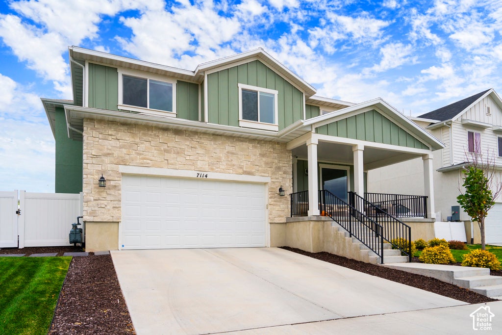 Photo of 7114 W KELSEY PEAK LN, West Jordan, UT 84081 (MLS # 2193075)