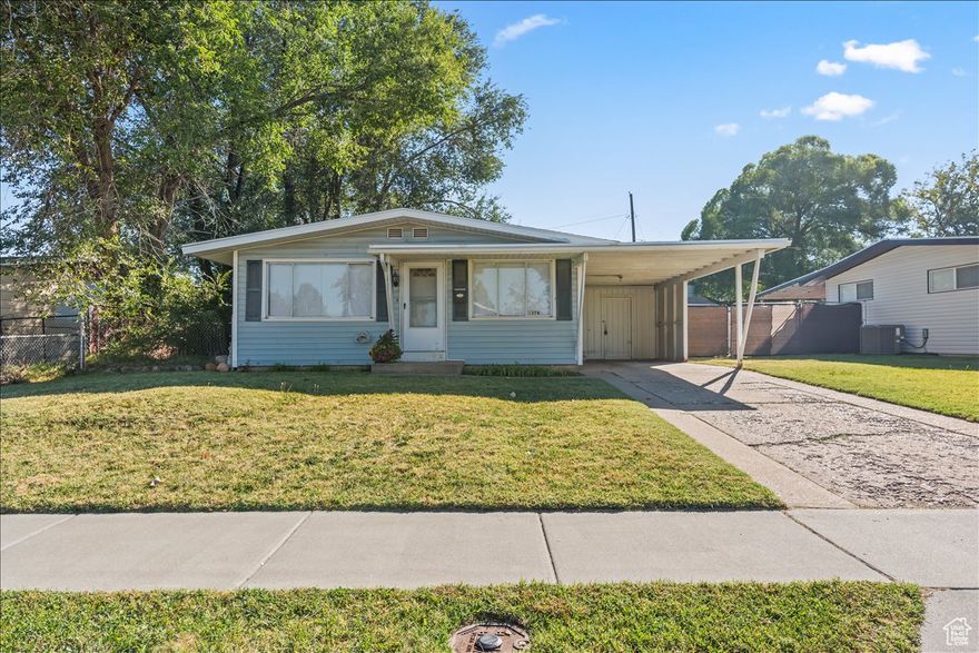 PRICE IMPROVEMENT! Charming, single-level living in a quiet neighborhood in Sunset awaits! This home has a fully fenced, large yard with a covered patio. BIG ticket items have been updated: Roof replaced 2023, completely new water and sewer lines 2024, and new paint 2025. Seller willing to offer a credit for a new AC installation. Located close to HAFB and any shopping you would ever need.
