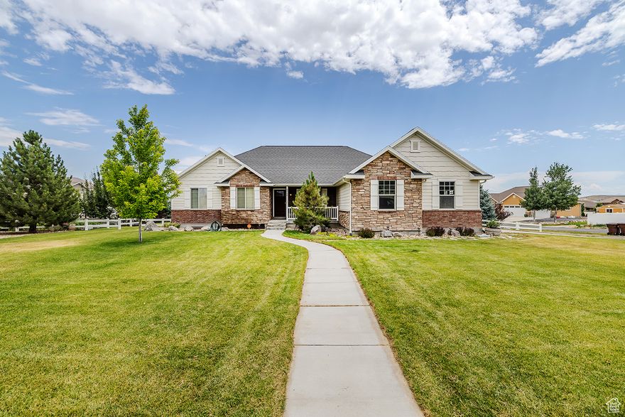 This spacious 5-bed, 2-bath home sits perfectly on .63 acres with hard-to-find animal rights! Built in 2012 with a fully finished basement, this well-kept property includes a 30 x 20 workshop with large exhaust fan, perfect for projects or storage. With a brand new asphalt driveway, mature garden, and recently pumped septic, you're ready to enjoy peaceful rural living with room for animals, hobbies, and a huge city park across the street, all while being just a short drive from city conveniences.  Square footage figures are provided as a courtesy estimate only and were obtained from prior MLS.  Buyer is advised to obtain an independent measurement.
