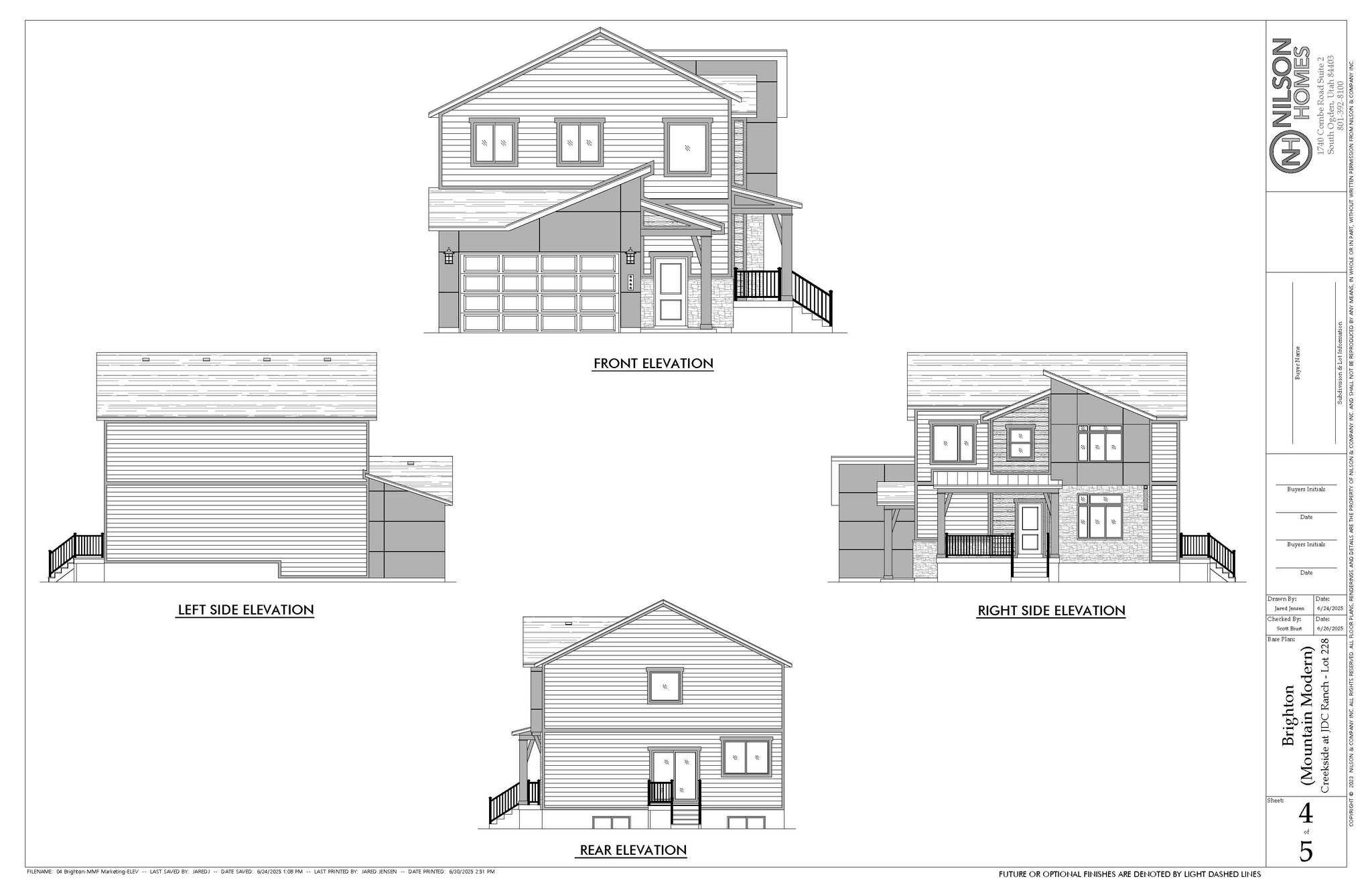 CREEKSIDE AT JDC RANCH - Residential