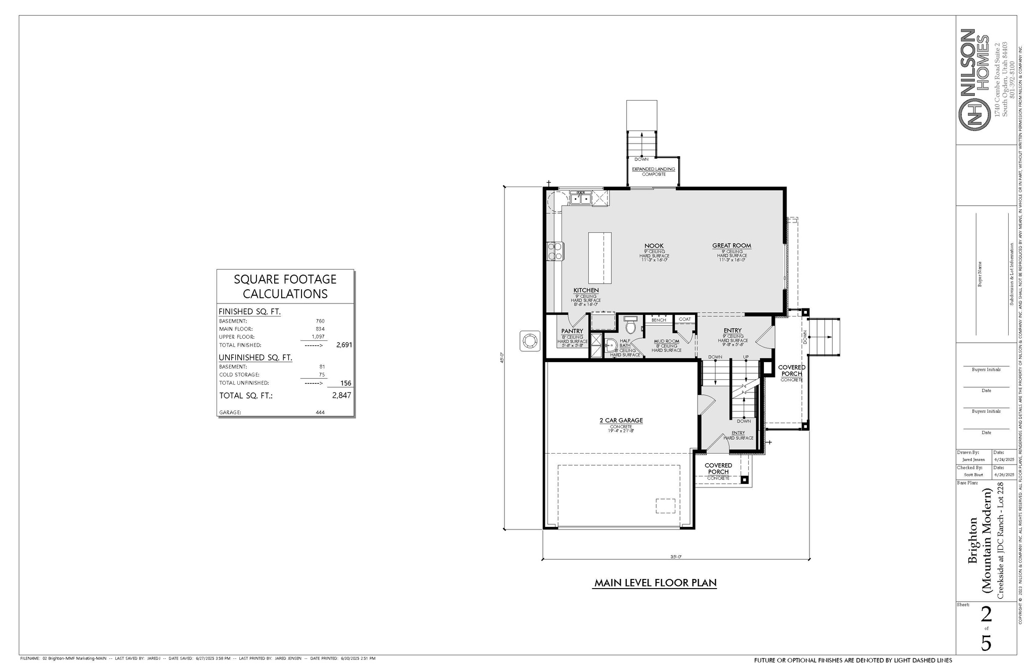 CREEKSIDE AT JDC RANCH - Residential