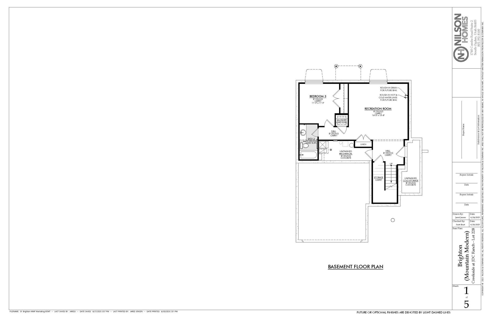 CREEKSIDE AT JDC RANCH - Residential