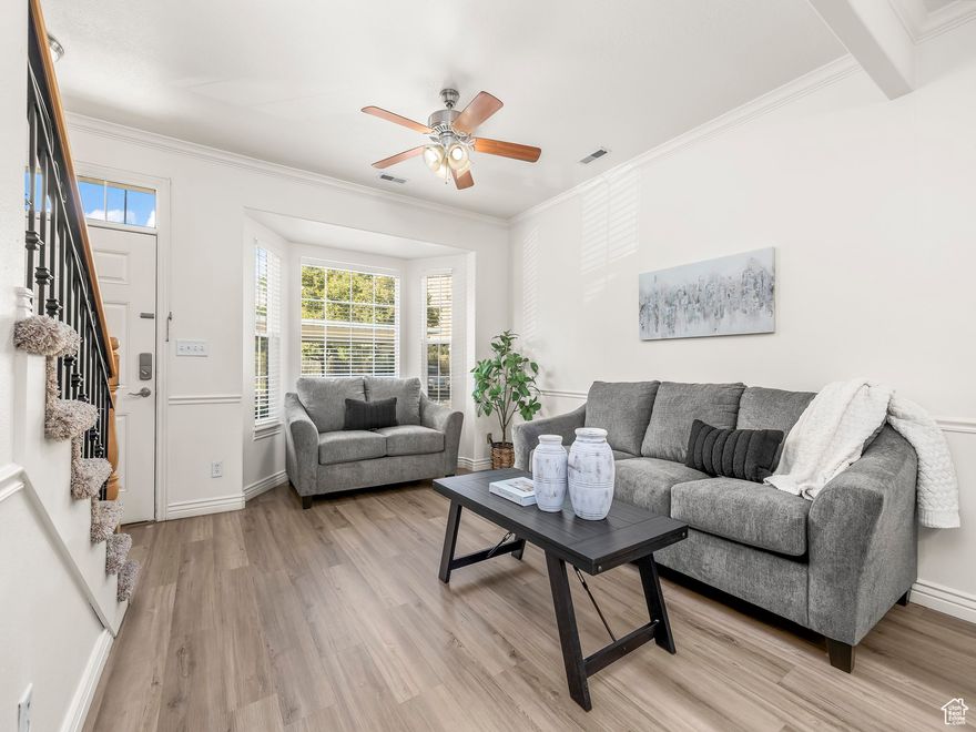 Price Improvement! Move-in ready Springville townhome with private, fully fenced backyard, all appliances included, and ample storage-including attic, under-stair space, and a shed. Resort-style amenities like a pool, hot tub, gym, clubhouse, tennis court, playground, and RV parking. With updated LVP flooring, a bright open layout, and low-maintenance living, this home offers incredible value in a well-kept neighborhood. Schedule a showing today! Buyer to verify all information.