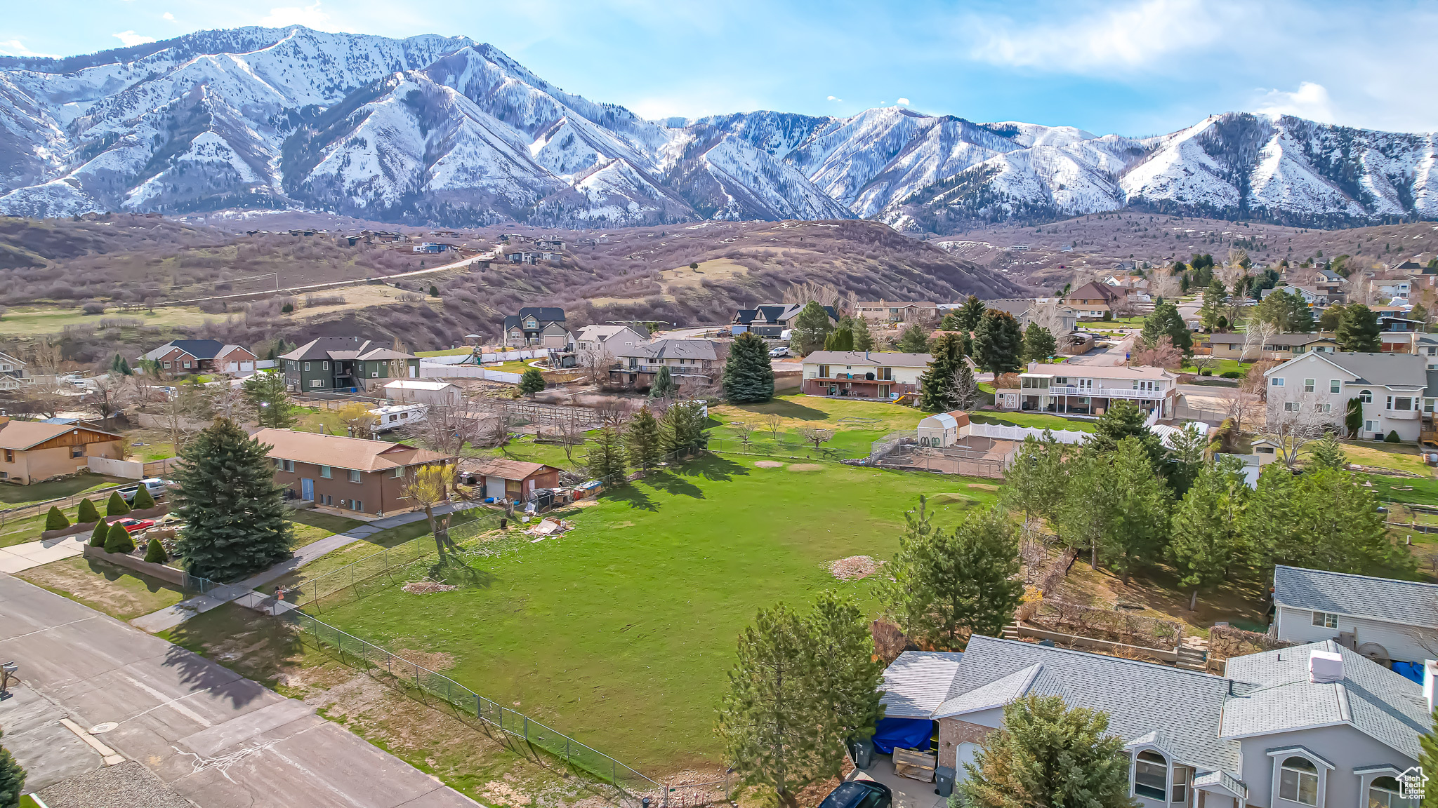HORSE PROPERTY!!! Don't miss out on this amazing opportunity to own your piece of heaven in this established, quiet neighborhood! Rare half acre lot with animal rights located in beautiful Elk Ridge! Nestled at the base of the Wasatch front in south Utah county, this lot has incredible, unmatched mountain views unique to this area. Just minutes away from the gorgeous Gladstan golf course and the coveted Three Bridges private community. Conveniently located about 10 minutes from the freeway and shopping, this land checks all the boxes for your country getaway. Builder and floor plans available.