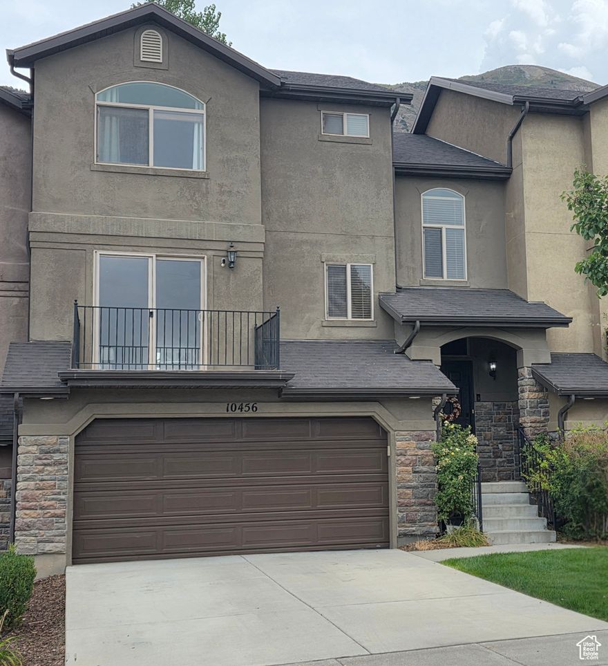 Situated on the bench in Cedar Hills overlooking Utah valley, this 3-bedroom, 2.5-bath townhouse is a must see.   Your new home is close to  hiking trails, golf course, American Fork Canyon.  Use Timpanogos highway to get you quickly to I-15, outlet mall, Silicon Slopes and many other Restaurants and shopping.  you truly have it all.  The home features brand-new luxury vinyl flooring, fresh new paint, a new water heater, and a new microwave.  An upstairs, separate air conditioning unit ensures the upper level stays cool and comfortable all summer long.  In the garage you have an extra storage room.  Enjoy the perfect blend of outdoor adventure and indoor comfort in this well-maintained home.  Look out your windows and at times view big horn sheep and deer.   Owners have a VA Assumable loan with a low interest rate, contact listing agent for more details.