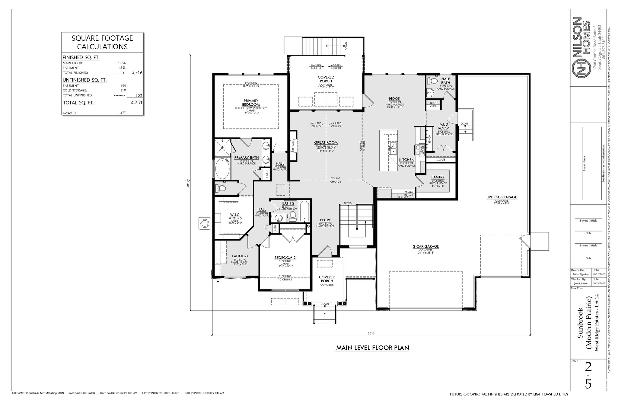 WEST RIDGE ESTATES - Residential