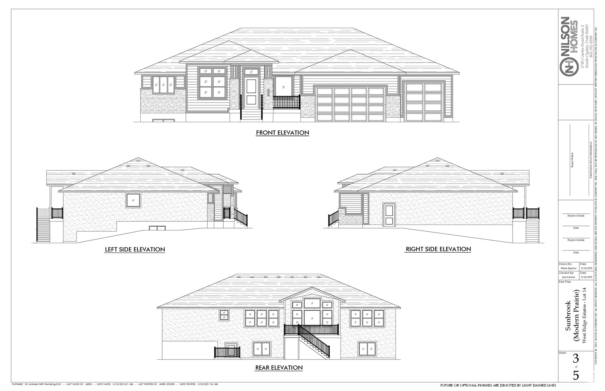 WEST RIDGE ESTATES - Residential