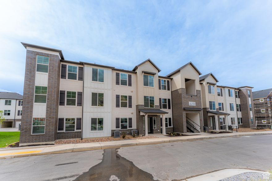 Take pride in your new condo at Harmony Ridge, boasting 9-foot ceilings, generous storage, and stunning finishes throughout. Enjoy top-tier amenities including clubhouses, a fully equipped gym, community pools, parks and pickleball courts, among others! Located near Spanish Fork Canyon, Harmony Ridge offers breathtaking views and scenic surroundings. Plus, don't miss out on our available closing cost incentives! Reach out for more information or set up a time to visit the community today.