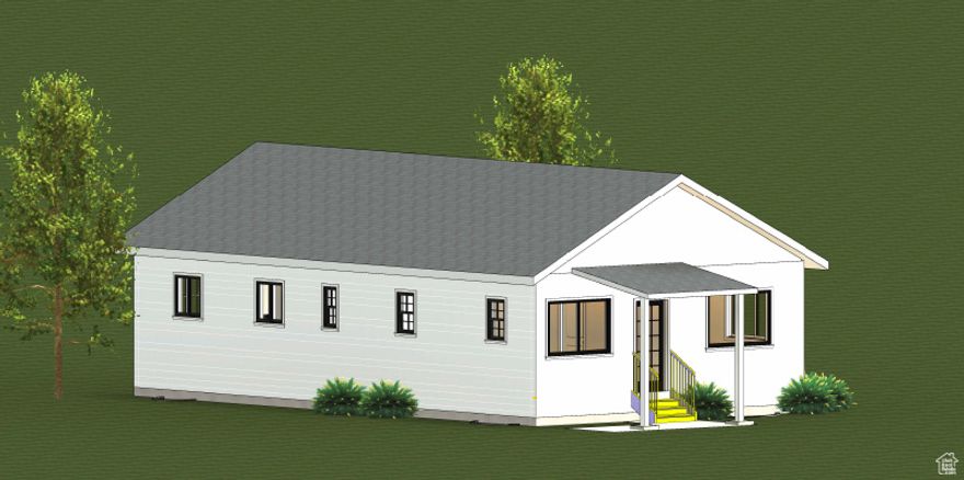 AMAZING to be built AFFORDABLE single family home in manti with a potential ADU/ basement apartment. This east facing home sits on a large .39 acre lot with so many possibilities for you to have a large garden, chickens, goats, and other pets! There will be ample space for plenty of RV parking, NO HOA, and live the peaceful life that sanpete county brings to you. Anticipated completion is end of 2025, early 2026.