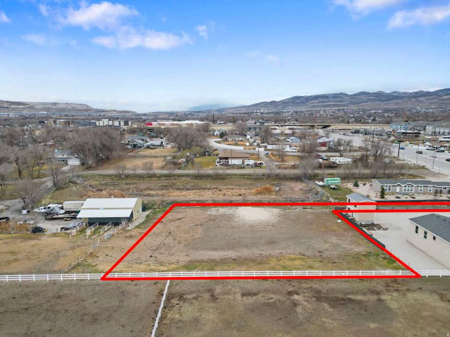 Build your dream home on this spacious .87-acre lot in Riverton, offering the perfect blend of country living and city convenience. Ideally located just 2 minutes from the 215 Belt Route, this property provides quick access to the entire Salt Lake Valley while still maintaining a peaceful, open feel.  Enjoy the convenience of being less than 5 minutes from shopping, restaurants, and everyday amenities, while still having plenty of space to create your ideal home and outdoor living areas. Outdoor enthusiasts will love that Snowbird Ski Resort is only 35 minutes away, making weekend mountain escapes easy and accessible.  With nearly an acre to work with, this property presents a rare opportunity to build your private retreat while staying close to everything you need.