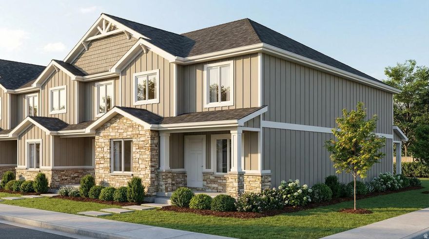 Welcome to Apple Hollow at The Orchards in Santaquin! This gorgeous new townhome offers luxury finishes, mountain views, and an open gourmet kitchen. This property is much larger than a traditional townhome and offers a full basement to grow into. Located on a quiet street near great schools and parks with quick I-15 access. Own for less than rent, come see why this is Santaquin's best value! Multiple units available, zero down financing available in this area! Call today for a private tour! Financing incentives available!