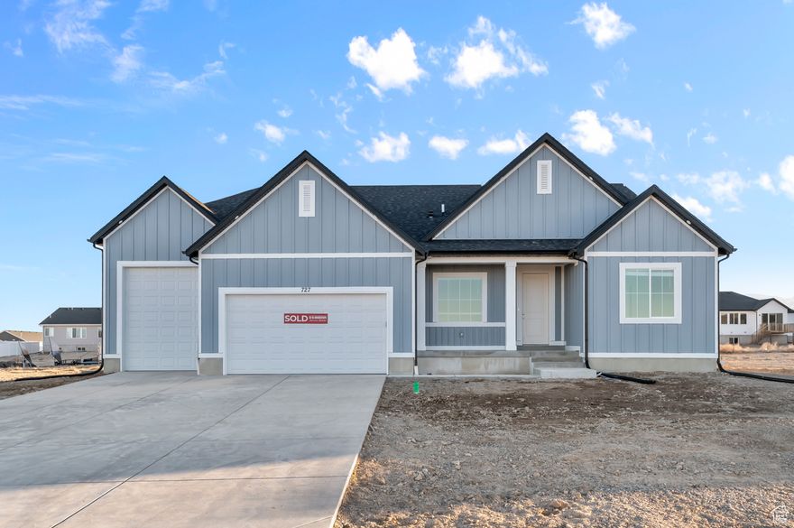 This beautiful Oakley rambler is on a highly coveted .42 acre lot with room for all the toys/RV in the large 3rd car RV garage. Enjoy cozy nights by the fireplace or outdoor entertaining from your covered patio. The dream kitchen included a large walk-in pantry, oversized island, large dining bay bump out with windows galore. Speaking of windows...blinds are included! 3 bed/3 bath + home office w/French doors. The owners suite boasts double vanities, soaker tub, large cultured marble surround shower, and a walk-in closet for the fashionista! The unfinished basement is huge and can flex up to 3 more bedrooms, full bath, and entertainment area/theatre room, home gym, pool room, you name it! Ask me about our generous home warranties, active radon mitigation system, and smart home package! Actual home may differ in color, material, and/or options. Pictures are of a finished home of the same floor plan and the available home may contain different options, upgrades, and exterior color and/or elevation style. Buyer to verify all selected options and inclusions. Buyer to verify square footage. No representation or warranties are made regarding school districts and assignments; please conduct your own investigation regarding current/future school boundaries.