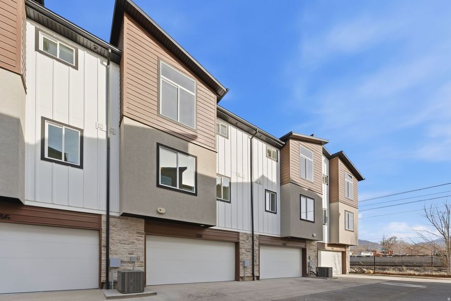 New Construction Townhomes in Prime Midvale Location! Don't miss this opportunity to own one of five brand-new townhomes in the heart of Midvale. Conveniently located just minutes from I-15 freeway access, these thoughtfully designed homes offer easy commuting and close proximity to shopping, dining, and local amenities.  Each townhouse features modern finishes, open-concept living spaces, and quality construction throughout. Ideal for owner-occupants or investors, these low-maintenance homes combine comfort, style, and convenience in a growing area.  Multiple units available-schedule your showing today and secure your spot in this exciting new community!