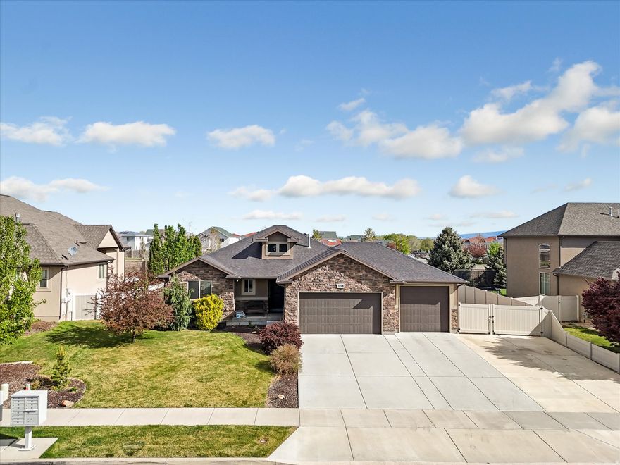 Opportunities like this don't come up often especially in one of Herriman's most established and tightly held neighborhoods. Proudly owned and meticulously maintained by its original owners, this 3-bedroom, 2-bath home offers the kind of condition and care that's hard to find. After 15 years, it still shows exceptionally well-clean, solid, and truly move-in ready. What sets this home apart is the built-in upside. The unfinished basement gives you immediate equity potential and the freedom to create the space you actually want, home gym, additional bedrooms, theater, or all of the above. Outside, the property delivers. A beautifully maintained yard, dedicated garden space, and a large shed provide both function and charm, while the extra-deep garage adds flexibility for storage, tools, or larger vehicles. The neighborhood itself is a standout. Homes here rarely hit the market for a reason. Residents love the quiet streets, strong community feel, and the centrally located park that anchors the area. You're also minutes from outdoor recreation at Blackridge Reservoir and Butterfield Canyon, with quick access to Mountain View Corridor for an easy commute. Mountain View Village and shopping is right down the street. For buyers ready to step up without taking on a project, this home delivers the perfect balance of condition, location, and future potential.
