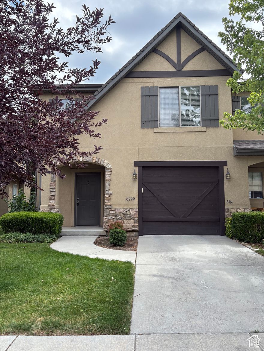 Move-in ready, a must see beautiful row-end townhome, well kept "Cottages on 9th" community, privacy, mature trees and landscaping, great amenities. Conveniently located near Fort Union shopping, restaurants, easy freeways access and the mountain resorts and canyons. Carefree living and amenities include Clubhouse, Exercise room, Pool all maintained by the HOA. Attached garage/epoxy floor. Stainless appliance package, granite countertops, refrigerator and washer and dryer are included (not warrantied). Crown molding and chair rail on main level, open-living and kitchen, 3 bedrooms and 2 bathrooms upstairs, washer and dryer upstairs. Agent related to seller. Measurements are from county records, buyer to verify.