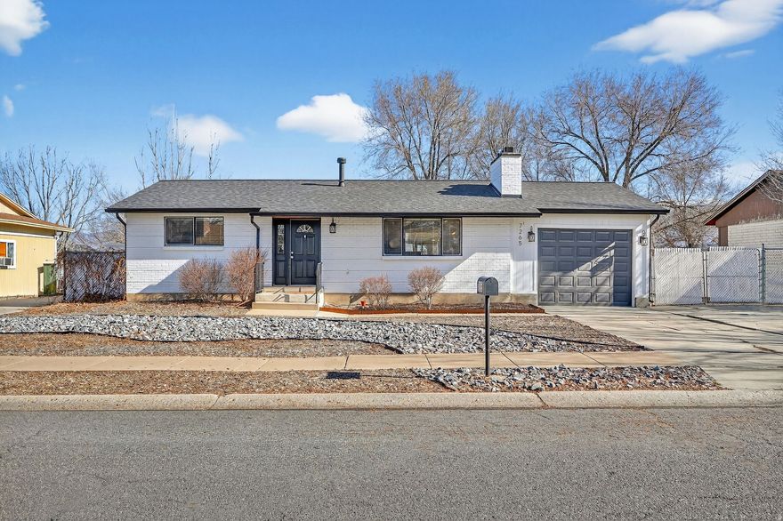 Move-in ready rambler in an inviting West Jordan neighborhood! This functional 5 bed, 2 bath home offers comfortable living with a spacious primary suite and a flexible layout for everyday life. Recent upgrades include a new roof and a covered back patio addition, perfect for year-round outdoor enjoyment. The front yard features low-maintenance xeriscaping, while the fully fenced backyard provides a safe space for pets or children to roam. Conveniently located next to a quiet park and just minutes from the Jordan River Trail, offering the best of peaceful suburban living with easy access to urban amenities. It is also situated within five minutes of major freeways for effortless access across the valley in any direction. If you would like to learn how to receive 1% towards buyer's closing costs, please reach out! Square footage figures are provided as a courtesy estimate only and were obtained from county records. Buyer and Buyer's Agent are encouraged to verify all information.