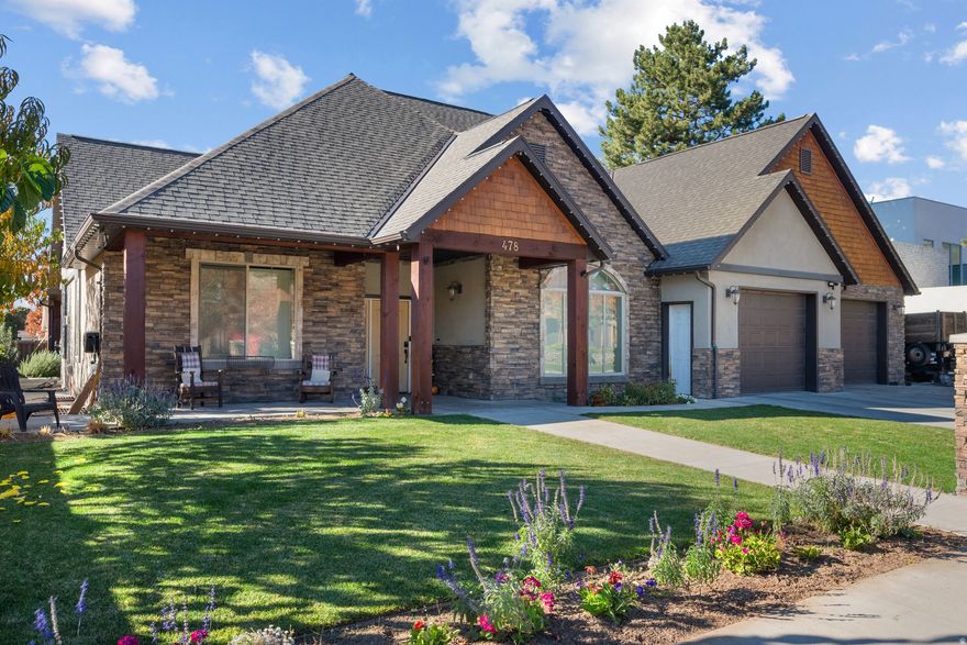 **Too many upgrades to post** Luxury living at its finest! Designed with every need in mind. Connection, comfort, and culinary excellence.  Room to host 40 people in this 'Gathering Home."  The centerpiece of the home is a showpiece chef's kitchen, outfitted with Thermador's premium-suite appliances (4 ovens), 60" dual-fuel stove, 2 farmhouse sinks, a massive island with seating for 9, & extraordinary workspaces. It is more than a kitchen, it's a destination. A place where gourmet cooking, casual dining, and meaningful connection meet to help create lasting memories. The home spares no details, blends high-end design with effortless functionality, offering a lifestyle perfectly suited for those who love to host, entertain, or just enjoy gathering.  ICF energy efficient walls & commercial grade HVAC keep this home at the perfect temperature year-round. Open, sun-lit living spaces flow naturally into the outdoor living area, where a heated 21'  30' covered patio extends the home into a year-round retreat. Evening dinners, holiday celebrations, and gatherings of friends & loved ones unfolds seamlessly here, surrounded by warmth, comfort, and effortless style. Main floor living with extra wide hallways & no steps.  Basement features a legal 2-bedroom accessory apartment with a full kitchen. Upgrades include a 4-zone comfort system, ERV fresh-air recirculation system, UV air purification, whole-house steam humidifier, and two-speed whole-house fan. Wait  there's more! Deluxe soft water + carbon filtration water system, whole-house generator for uninterrupted backup power & a natural gas fire pit.  Did I mention storage?  Tons of storage.  Heated 1,695 sq. ft. 4-car garage ensures space for everything-vehicles, gear, hobbies, and more-while the home's thoughtful design makes everyday life feel elevated yet easy. This home provides space, every feature imaginable, & the peace your soul needs.  A rare offering where luxury meets livability, and where every space invites you to unwind, connect, and enjoy the moment.  Most importantly - Best neighbors EVER!!! Make this your home today.