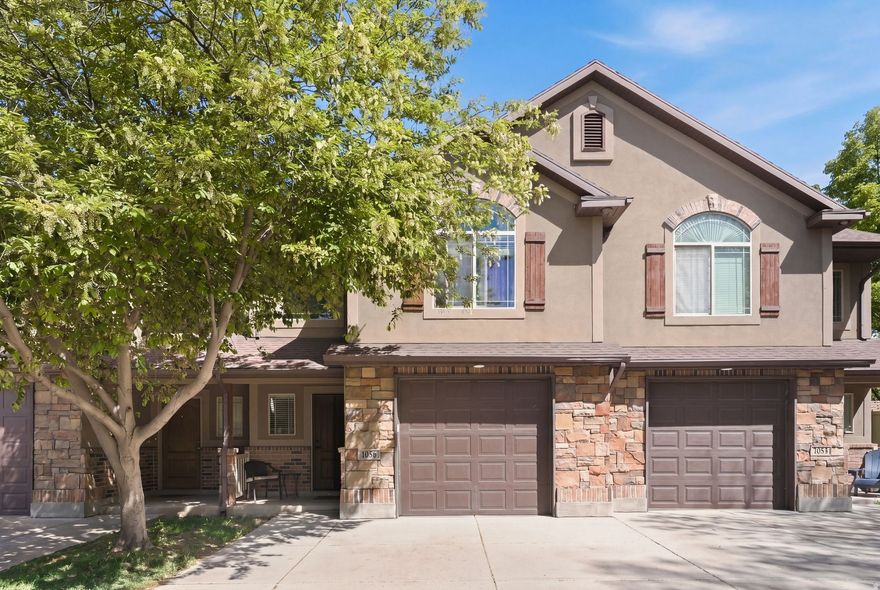 Convenience, comfort, and low-maintenance living all come together in this charming 2-story townhouse! Offering 3 bedrooms and 2.5 bathrooms, this home is ideally located near schools, shopping, dining, parks, bus stops, Frontrunner stations, I-15, and Hill Air Force Base. Inside, you will find fresh paint throughout the interior, large windows that fill the home with natural light, and a spacious main bedroom suite with vaulted ceilings, a large walk-in closet, jetted bathtub, and makeup counter. All appliances are included, even the washer and dryer, making your move even easier. Outside, enjoy a fenced yard with both grass and a concrete pad, along with extra storage and shelving in the garage. The well-managed HOA covers water, sewer, garbage, landscaping, insurance, and snow removal, giving you more time to enjoy everything this great location has to offer. Schedule your private tour today! Square footage figures are provided as a courtesy estimate only and were obtained from Davis County. Buyer is advised to obtain an independent measurement.