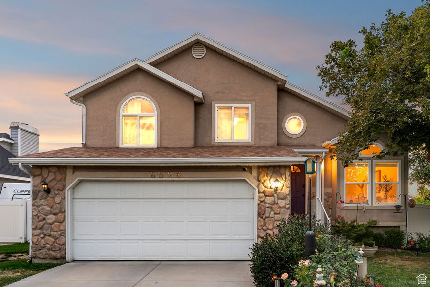 Located in a peaceful Sandy cul-de-sac, this home is walkable to East Sandy Elementary and a short drive to Big and Little Cottonwood Canyons. The functional floor plan includes 4 bedrooms, 3 full bathrooms, and a flex/storage room in the basement. Updates include new carpet and paint (2025) as well as newer HVAC, roof, and windows (2021), providing peace of mind for years to come! Natural light fills the main living spaces, and the family room opens to an oversized covered patio. Situated on a large, fully fenced corner lot, the home offers plenty of space for play, gardening, or enjoying the mountain views. A rare opportunity and price in a prime Sandy location!
