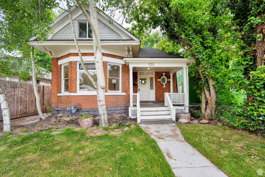 Huge price reduction!  Discover this beautifully remodeled and spacious bungalow in the heart of Salt Lake City-just minutes from the charm of Trolley Square and the vibrant 9th & 9th district. Every inch of this home has been thoughtfully updated while honoring its historic character, from the original front door handle to the iconic stained-glass windows that add timeless charm.  Step inside to find a custom-designed kitchen, a cozy living room featuring a marble fireplace, and a luxurious master suite. The fully finished basement includes a 2-bedroom, 1-bath ADU with a private walk-out entrance-perfect for guests, rental income, or multi-generational living. Basement is roughed in for kitchen. Enjoy summer evenings in the charming backyard, ideal for gatherings and relaxing under the stars. With plenty of space inside and out, this home is designed for comfort, flexibility, and modern living-all while nestled in a prime central location.  Walk to local dining, boutique shopping, and iconic landmarks like City Creek Center and Temple Square. Whether you're looking for a primary residence, an investment opportunity, or both-this property delivers.  Pre-Appraised, Pre-Inspected, and Move-In Ready!  Schedule your showing today-homes like this don't last long!