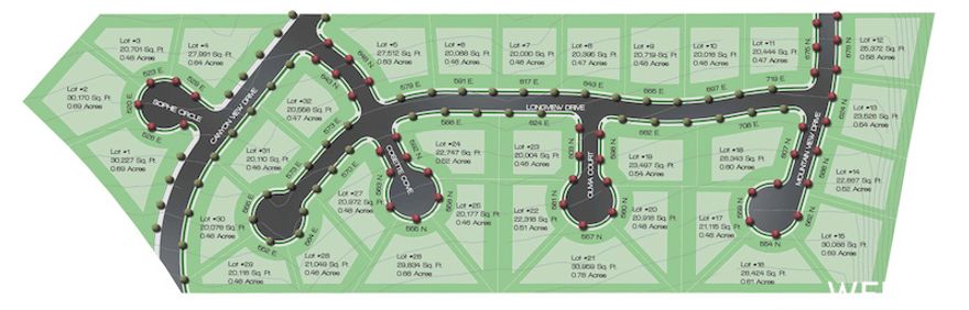 Welcome to Longview Meadow Estates, a fully custom neighborhood. This listing is for Lot 7 a beautiful South facing lot with stunning lake, mountain and valley views out back. This lot will allow for a walk out basement to