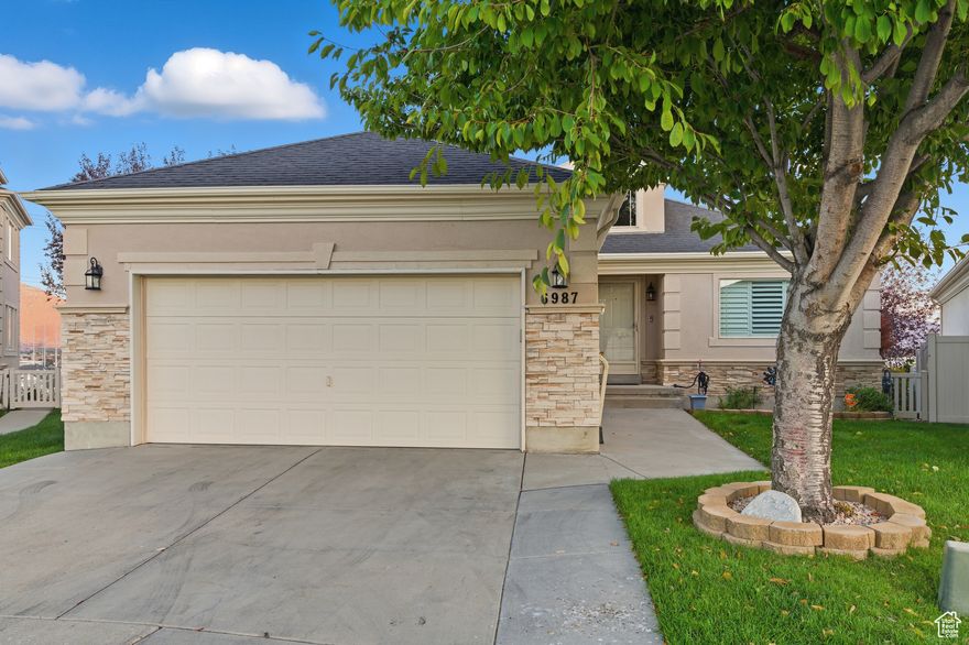 Amazing Views of Mountains, Valley and Top Golf; Beautifully updated home is immaculate and very tastefully decorated; Terraced yard with spiral staircase to covered patio from covered deck.  Interior or exterior, this one is great!  Spacious Master, Great Room and Den/Office or formal living - Your choice.