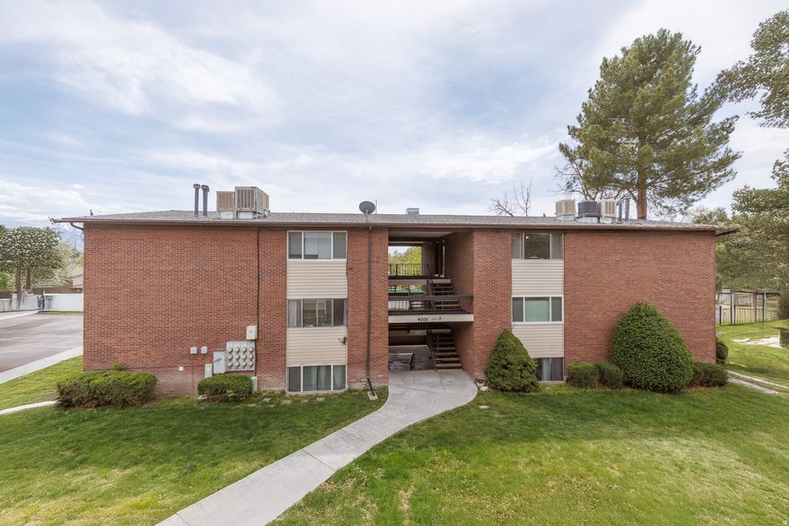 Welcome to easy living in the heart of Murray! This affordable ground -level condo is perfect for first time home buyers, downsizers, or investors looking for a great rental opportunity and passive income potential.  Tucked away in a quiet, secluded community, you'll love the peaceful setting while still being just minutes from shopping, dining, TRAX, and easy freeway access - making commuting a breeze.  Inside you'll find updated ceramic tile flooring, freshly painted cabinets. Brand new furnace and water heater. Seller is also having a laundry combo installed in the unit which is a rare feature for the property. They also have double pane windows that enhance both comfort and efficiency. Enjoy the convenience of no stairs, covered parking, and a private storage shed, offering both functionality and value. Whether you're looking for a place to call home that is a smart investment to get into to start building equity this property checks all the boxes for low-maintenance living in a prime central location. Opportunities like this don't last long!