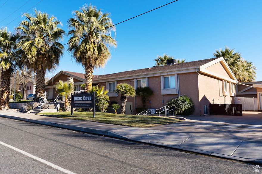 Rare dorm-style student housing across from Utah Tech with large bedrooms, great amenities, and strong enrollment growth.  Square footage figures are provided as a courtesy estimate only. Buyer is advised to obtain an independent measurement.  Contact Listing Broker for financial information or to schedule a tour.