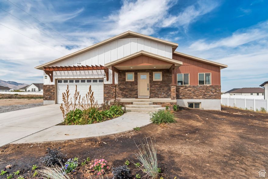Welcome to your dream home! This exquisite brand new construction offers the perfect blend of modern living and serene country charm. Two full famillies could live in this home at the same time. Two full kitchens and separte entrances make it perfect as an investment property. Featuring 3 spacious bedrooms, 2 full baths, laundry and kitchen on the main level, and 3 bedrooms, 2 full baths, laundry and kitchen in the basement, ready for two families. This stunning residence is designed for comfort and convenience. As you enter through the beautiful custom entrance, you'll immediately notice the thoughtful details and high-end finishes throughout. The heart of the home boasts an oversized master shower, providing a luxurious escape at the end of the day. Step outside onto the expansive deck, perfect for entertaining or simply enjoying the breathtaking mountain views. For added practicality, this home includes a cold storage room, separate basement walk-out and an EV charger, catering to your energy-efficient lifestyle. Situated in a new, quiet neighborhood, this property is also zoned for small animals, making it perfect for those looking to keep chickens or goats. Don't miss the opportunity to make this exceptional home your own-schedule a showing today!