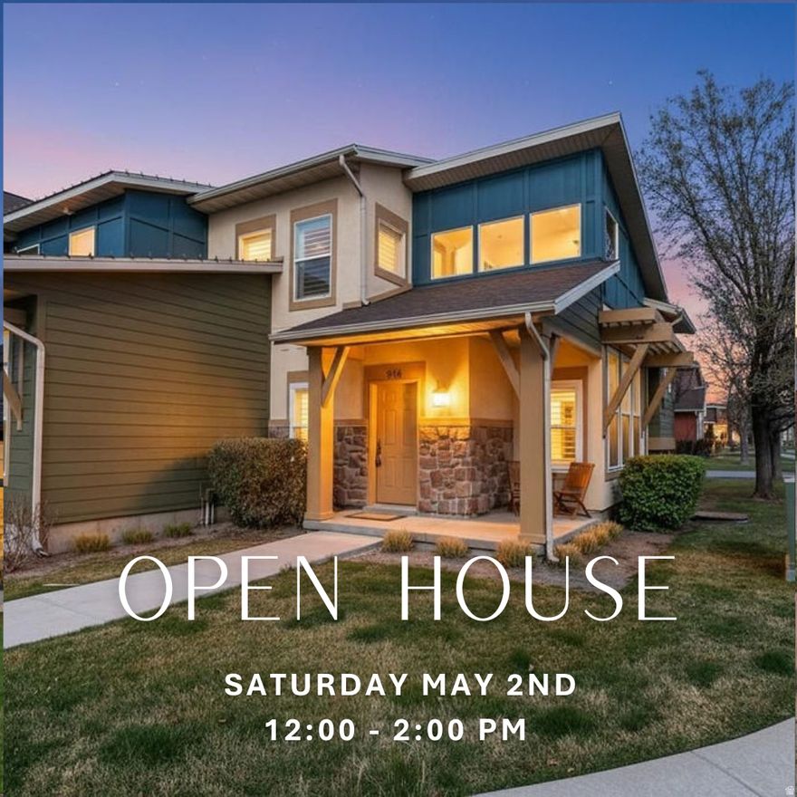 *Open House Sat May 2nd 12 - 2pm*Welcome to easy living in the heart of Farmington. This beautifully maintained townhome offers the perfect blend of convenience, lifestyle, and low-maintenance living in one of Davis County's most desirable locations. Perfectly positioned near scenic trails, mountain views (even from the living room), and the energy of Farmington Station, this townhome is ideal for those who want to stay active, social, and close to everything. Imagine morning walks or bike rides along nearby trails, spontaneous dinners and shopping just minutes away, and an easy commute to Salt Lake City when work calls. Inside, the bright two-story layout offers comfortable living with an open floor plan with vaulted ceilings featuring windows with tons of natural light, a functional kitchen designed for everyday living, and 3 bedrooms including a primary suite with walk-in closet and private bath. The attached 2-car garage and well-maintained community make daily living easy, while HOA amenities including pools, clubhouse, playgrounds, trails, and snow removal give you more time to enjoy life and helping make homeownership feel effortless. If you've been looking for a home that supports an active lifestyle, offers incredible convenience, and allows you to enjoy everything Farmington has to offer, this is it.